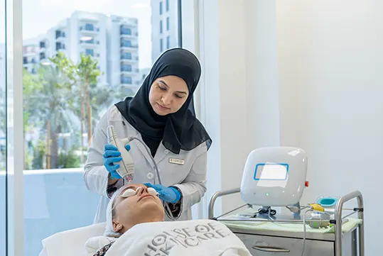 أفضل عيادة جلدية في أبوظبي - هاوس أوف سكينكير جزيرة ياس